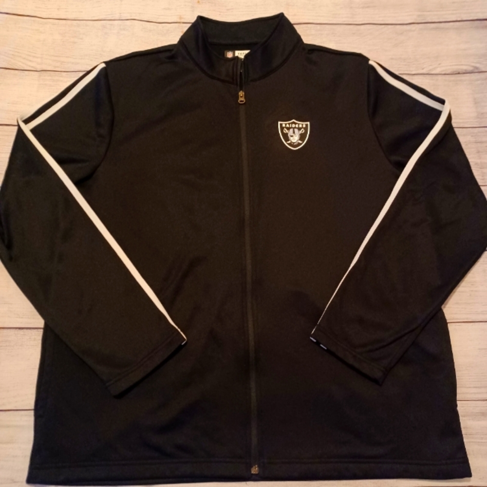 NFL Raiders Full-Zip Sweater